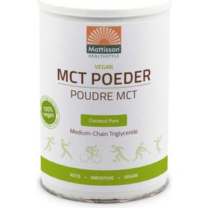 Mattisson HealthStyle Vegan MCT Poeder Coconut Pure