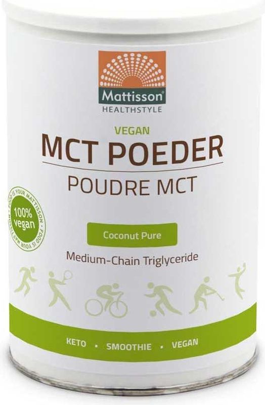 Mattisson HealthStyle Vegan MCT Poeder Coconut Pure