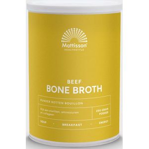Mattisson Beef bone broth botten bouillon 250 gram