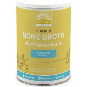 Mattisson Chicken bone broth - Botten bouillon kip 400 gram