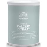 Mattisson - Calcium Citraat Poeder - 840mg Elementair Calcium - 125 Gram