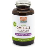 Mattisson Vegan omega-3 algenolie DHA 210mg EPA 70mg 120 Vegetarische capsules