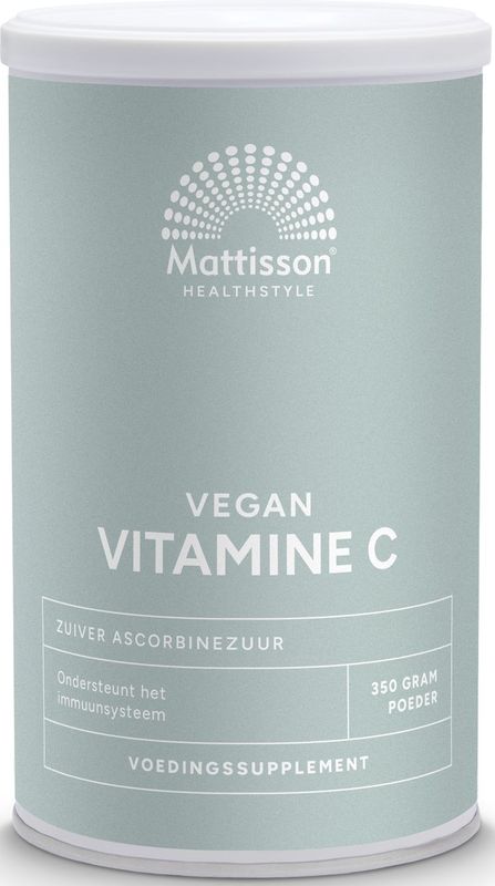 Mattisson Vitamine C poeder zuiver ascorbinezuur 350 gram