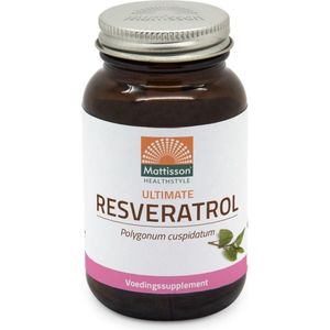 Mattisson - Resveratrol 98% 125 mg - Polyfenolen Supplement - 60 Capsules