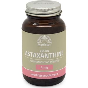 Mattisson Vegan astaxanthine 4mg 60 Vegetarische capsules