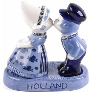 Zout en Peper stel - Delftsblauw - boer en boerin