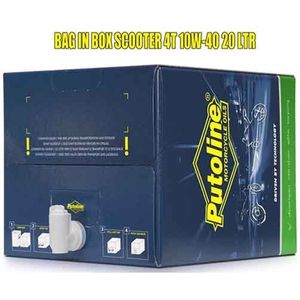 Putoline motorolie - 10W40 - half synth scooter - 15L