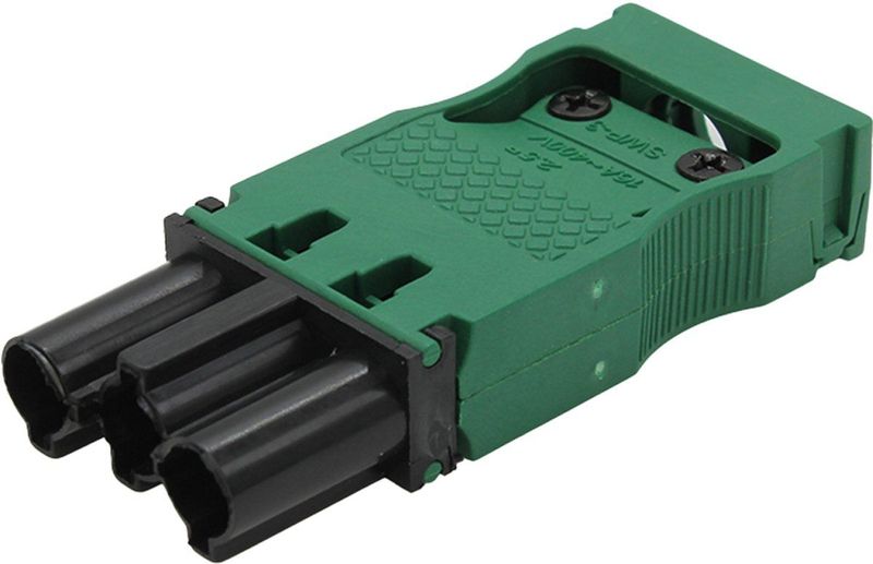 Wieland - GST18/3 Stekker - 3-pins - 16A - 400V - Groen