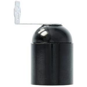 Enzo - Lamphouder E27 - Zwart - Met Beugel