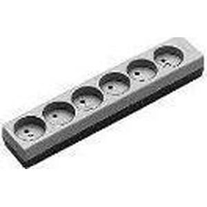 Martin Kaiser - Tafelcontactdoos - Wit - Langwerpig - 6 Voudig - Zonder Snoer