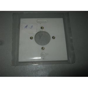 Montageplaat - Creme - Geschikt voor Opbouw Stopcontact of Schakelaar