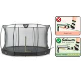 Trampoline EXIT Toys Inground Silhouette 366 Safetynet