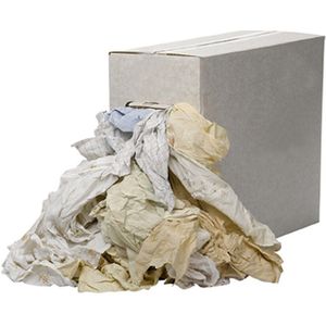 Boso - HK - Poetslappen - Wit - 10 kg