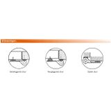 Dictator - 2600 - Sluitveer - RVS - Voor Lichte Deuren