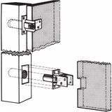 Dictator - HAWGOOD 4500-E - Deurveerscharnier - Grijs - Kunststof