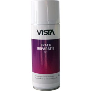 Plamuur - Structuurspray - Wit - PU-dispersie - 400 ml