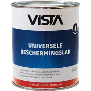Vista Universele Beschermingslak Zijdeglans Blank 750 ML