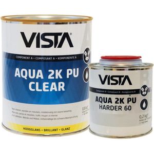 Vista Aqua 2K PU Clear Glans  1 KG