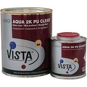 Vista Aqua 2K PU Clear Zijdeglans  5 KG