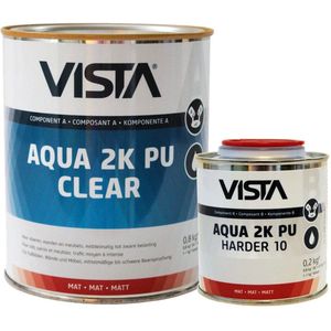 Vista Aqua 2K Pu Clear Glans - 1KG