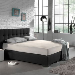 Dreamhouse Jersey Stretch Hoeslaken - 100% Katoen - 160/180x200 - Creme