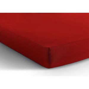 Dreamhouse Jersey Stretch Hoeslaken - 100% Katoen - 140x200 - Rood