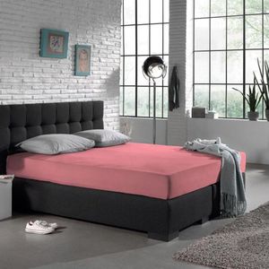 Dreamhouse Jersey Stretch Hoeslaken - 100% Katoen - 80/90/100x220 - Roze