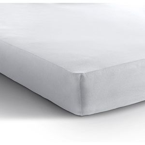 Dreamhouse - Dubbel Jersey Hoeslaken - Wit - 100% Jersey Katoen