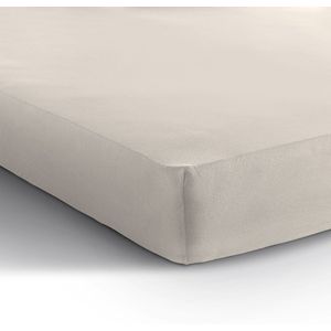 Dreamhouse Dubbel Jersey Hoeslaken – 80/90/ – Creme – Lekker Zacht