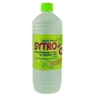 Sytro ol sanitair reiniger citronella 12x1000ml - 25590243
