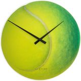 NeXtime klok 8803 Roger, Ø30 cm,  Wall, Yellow