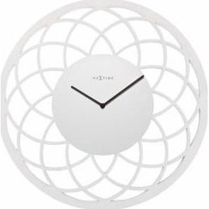 NeXtime klok 3115wi big dreamcatcher, ø60 cm, wall, white