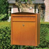 Hardbrass - Stoer! Brievenbus - Cortenstaal