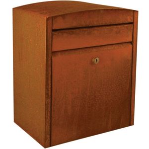 Hardbrass - Stoer! Brievenbus - Cortenstaal