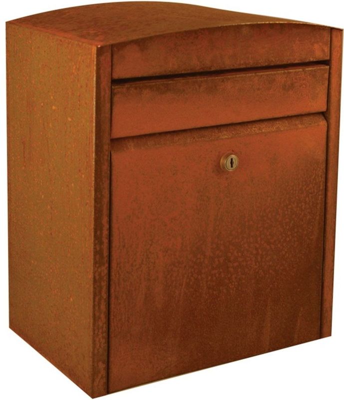 Hardbrass - Stoer! Brievenbus - Cortenstaal