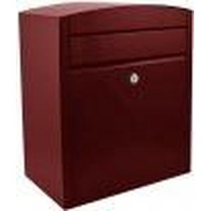Stoer! - Brievenbus Lyon - Rood - 33 Liter - Vergrendelbaar