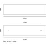 Stoer! Brievenbus afsluiter universeel RVS