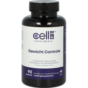CellCare - Gewicht Controle - 90 Vegetarische Capsules - Met Chroom