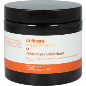 Cellcare Msm met molybdeen poeder 250 G