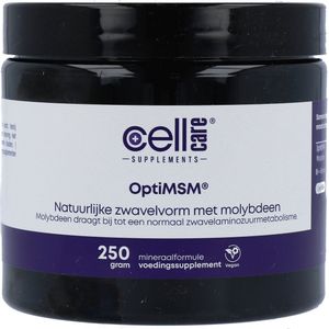 CellCare MSM met molybdeen - 250 gram - MSM preparaat