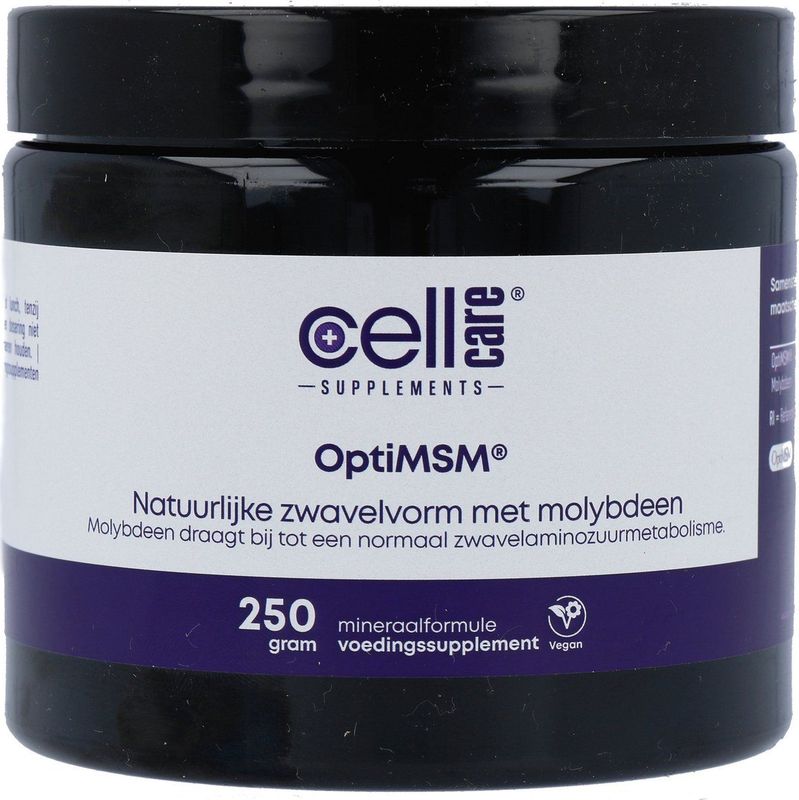 CellCare MSM met molybdeen - 250 gram - MSM preparaat