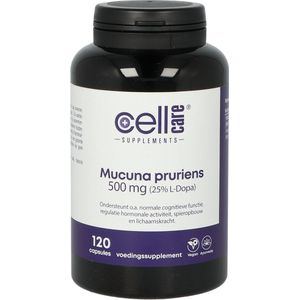 CellCare - Mucuna Pruriens - 500mg - Fluweelboomextract - 25% L-Dopa