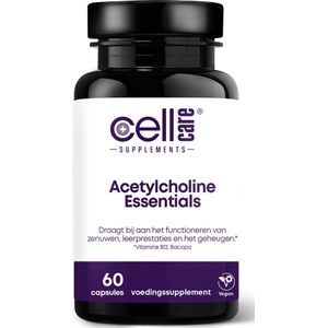 CellCare Acetylcholine Essentials - 60 capsules - Vitamine B preparaat