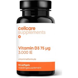 Cellcare Vitamine D3 75mcg 3000IE 90 softgels