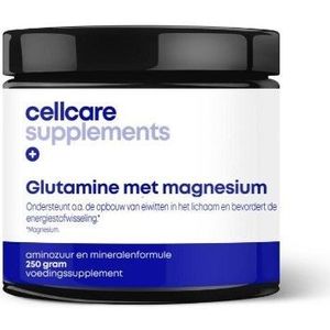 Cellcare - Glutamine Poeder - 300g - Dopingvrij - Geschikt voor Vegetariërs en Veganisten