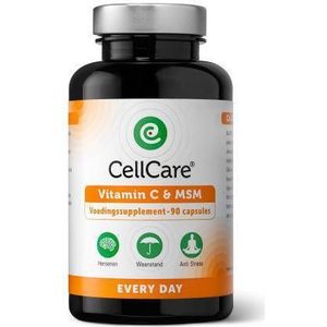 Cellcare Vitamine C & MSM 90 Vegetarische capsules
