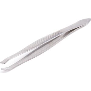 Benson Handgemaakt epileerpincet - Schuin - Roestvrij staal - 9 cm