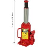 Benson Krachtige potkrik - 12 ton capaciteit - lichtgewicht en draagbaar - 19,6 cm tot 39,5 cm hoogte
