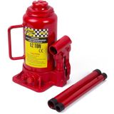 Benson Krachtige potkrik - 12 ton capaciteit - lichtgewicht en draagbaar - 19,6 cm tot 39,5 cm hoogte