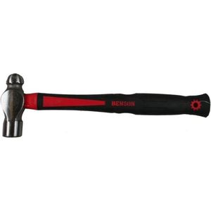 Hofftech Uitdeukhamer - rubberen grip - staal - 340 gram - 30 cm - Hamer